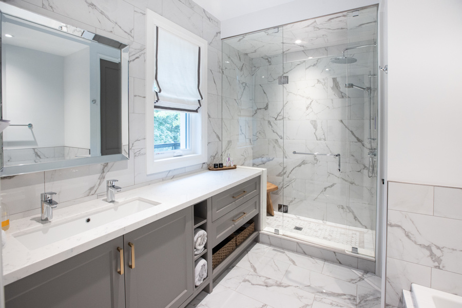 Willowdale Transitional Custom Home - DX3_4634-MasterEnsuiteBathroom