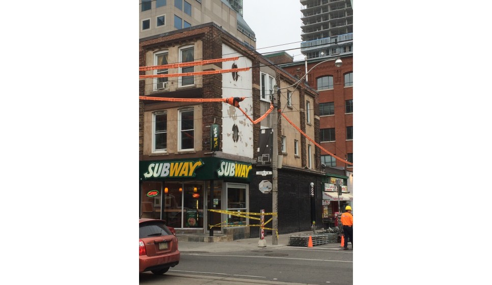 Downtown Toronto Exterior Facade Renovation