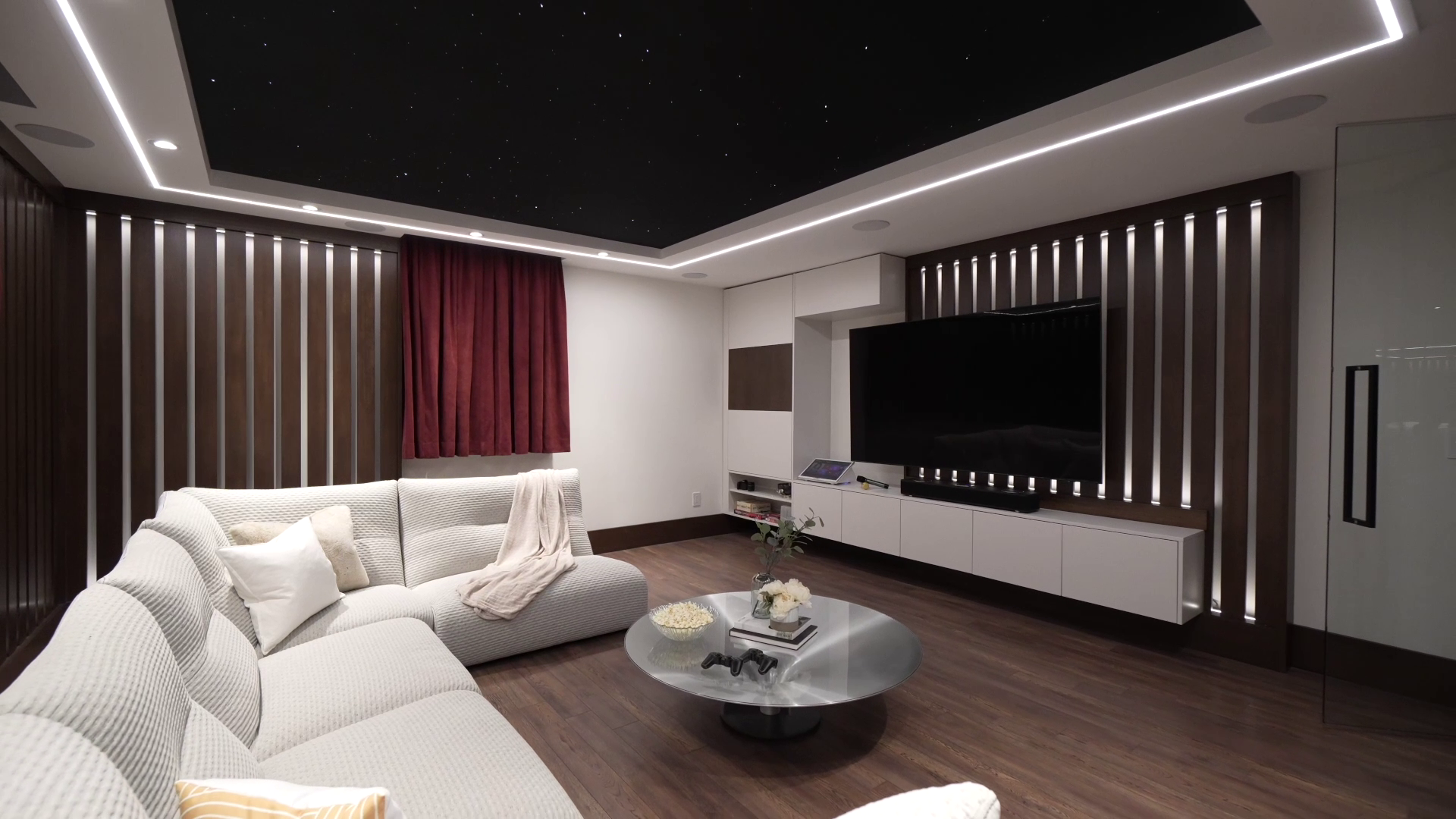 Bayview Village Home Theatre Basement Renovation